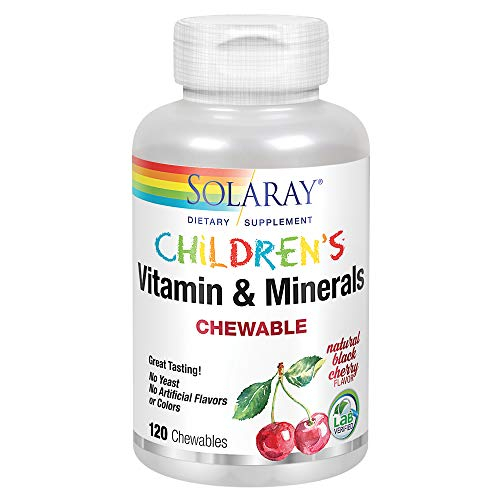Foto 2 pulgar | Multivitamínico Para Niños Solaray Complete 120 Masticables - Venta Internacional.