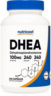 Foto 1 | Suplemento Nutricost Dhea 100 Mg 240 Cápsulas Sin Gluten - Venta Internacional.