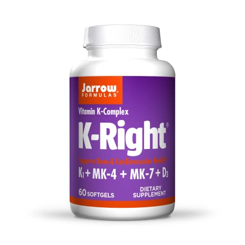 Foto 2 pulgar | Suplemento Jarrow Formulas K-right 60 Cápsulas Blandas Con Vitamina D3 - Venta Internacional.