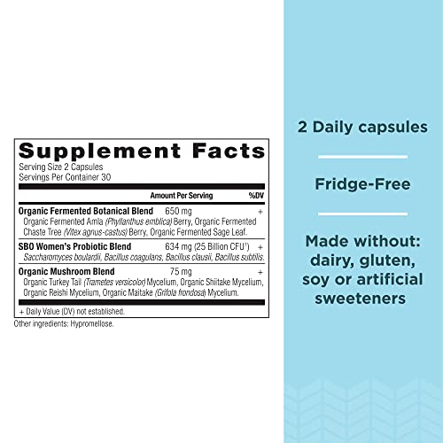 Foto 3 pulgar | Probióticos Ancient Nutrition Sbo Para Mujeres, 60 Unidades, 25 000 Unidades De Cfu - Venta Internacional.