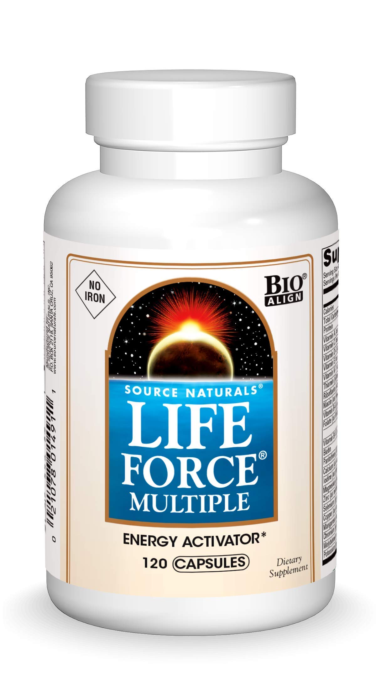 Foto 2 pulgar | Supplement Source Naturals Life Force Multiple Sin Hierro - Venta Internacional.