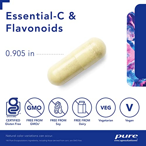 Foto 4 pulgar | Suplemento De Vitamina C Pure Encapsulations Essential-c 90 Cápsulas - Venta Internacional.