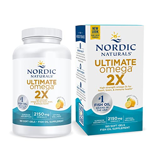 Foto 2 pulgar | Suplemento Ultimate Omega 2 Veces De Nordic Naturals (2150 Mg, 180 G) - Venta Internacional.