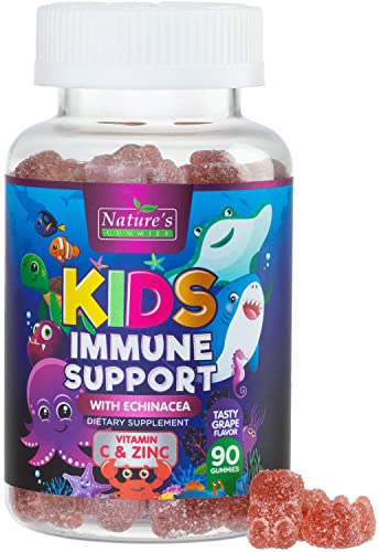 Foto 2 pulgar | Gummies Nature's Gummies Immune Support Kids 60 Unidades - Venta Internacional.
