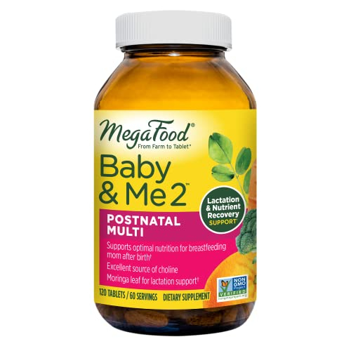 Foto 2 pulgar | Suplemento Megafood Baby & Me 2 Postnatal Para Amamantar - Venta Internacional.