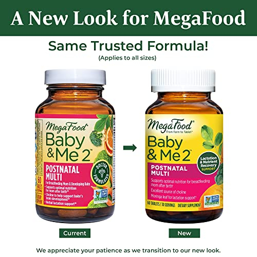 Foto 3 pulgar | Suplemento Megafood Baby & Me 2 Postnatal Para Amamantar - Venta Internacional.
