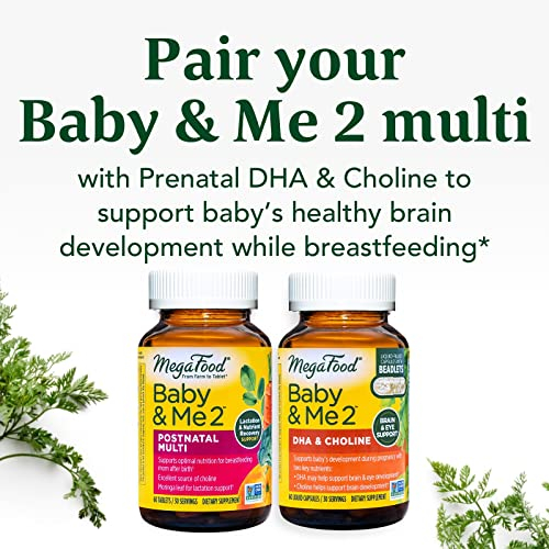 Foto 4 pulgar | Suplemento Megafood Baby & Me 2 Postnatal Para Amamantar - Venta Internacional.