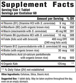 Foto 2 | Suplemento Megafood Balanced B Complex 60 Comprimidos - Venta Internacional.