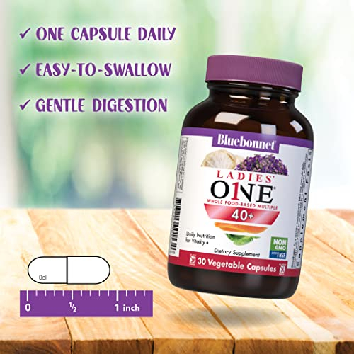 Foto 5 | Suplemento Bluebonnet Nutrition Ladies' One 40+ 60 Cápsulas - Venta Internacional.