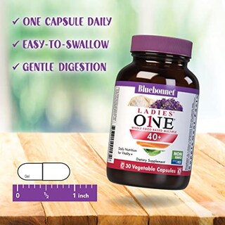 Foto 5 | Suplemento Bluebonnet Nutrition Ladies' One 40+ 60 Cápsulas - Venta Internacional.