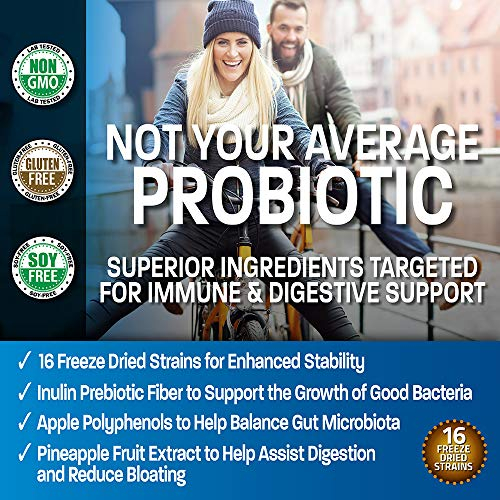 Foto 4 pulgar | Suplemento Bronson Probiotic 50 Mil Millones De Cfu + Prebiótico 60 C - Venta Internacional.