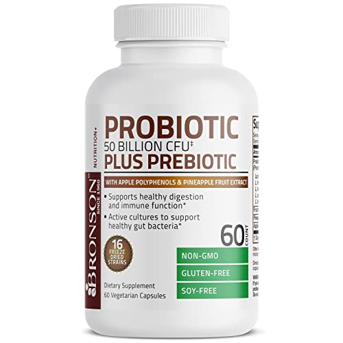 Foto 7 pulgar | Suplemento Bronson Probiotic 50 Mil Millones De Cfu + Prebiótico 60 C - Venta Internacional.