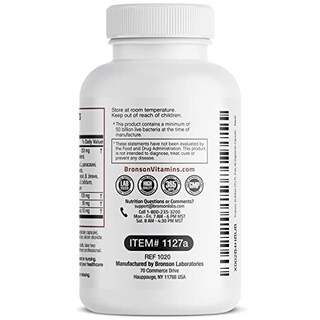 Foto 7 | Suplemento Bronson Probiotic 50 Mil Millones De Cfu + Prebiótico 60 C - Venta Internacional.