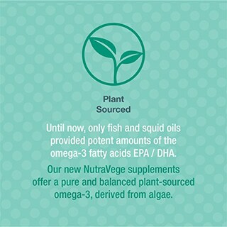 Foto 3 | Suplemento Nature's Way Nutravege De Omega-3 A Base De Plantas, 500 Mg - Venta Internacional.