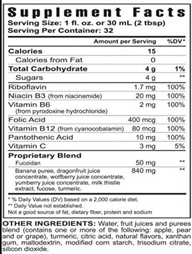 Foto 3 pulgar | Suplemento Youngevity Zradical Fucoidan Health Drink 946 Ml - Venta Internacional.