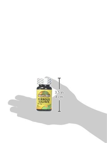 Foto 4 pulgar | Suplemento Nature's Blend De Sulfato Ferroso 325 Mg Bpk 100 Tabletas - Venta Internacional.