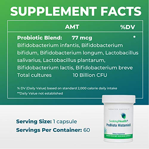 Foto 7 | Suplemento Seeking Health Probiota Histaminx 60 Cápsulas - Venta Internacional.