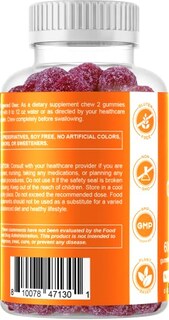 Foto 6 | Gomitas Vitamatic Zinc 50 Mg Para Adultos, 60 Gomitas Veganas X2 - Venta Internacional.