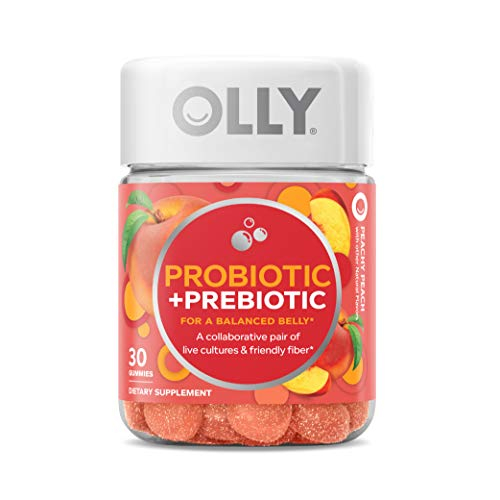 Suplemento Olly Probiotic + Prebiotic Gummy Peach 30x12 - Venta Internacional.