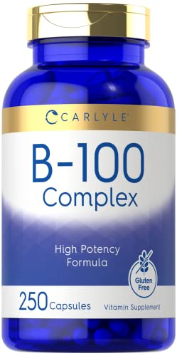 Foto 1 | Suplemento Carlyle B-100 Complex De Vitamina 250 Cápsulas - Venta Internacional.