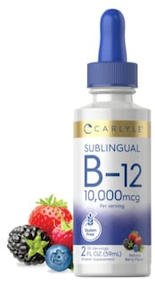 Foto 1 | Suplemento De Vitamina B12 Carlyle, 10 000 Mcg, 60 Ml, Sublingual - Venta Internacional.