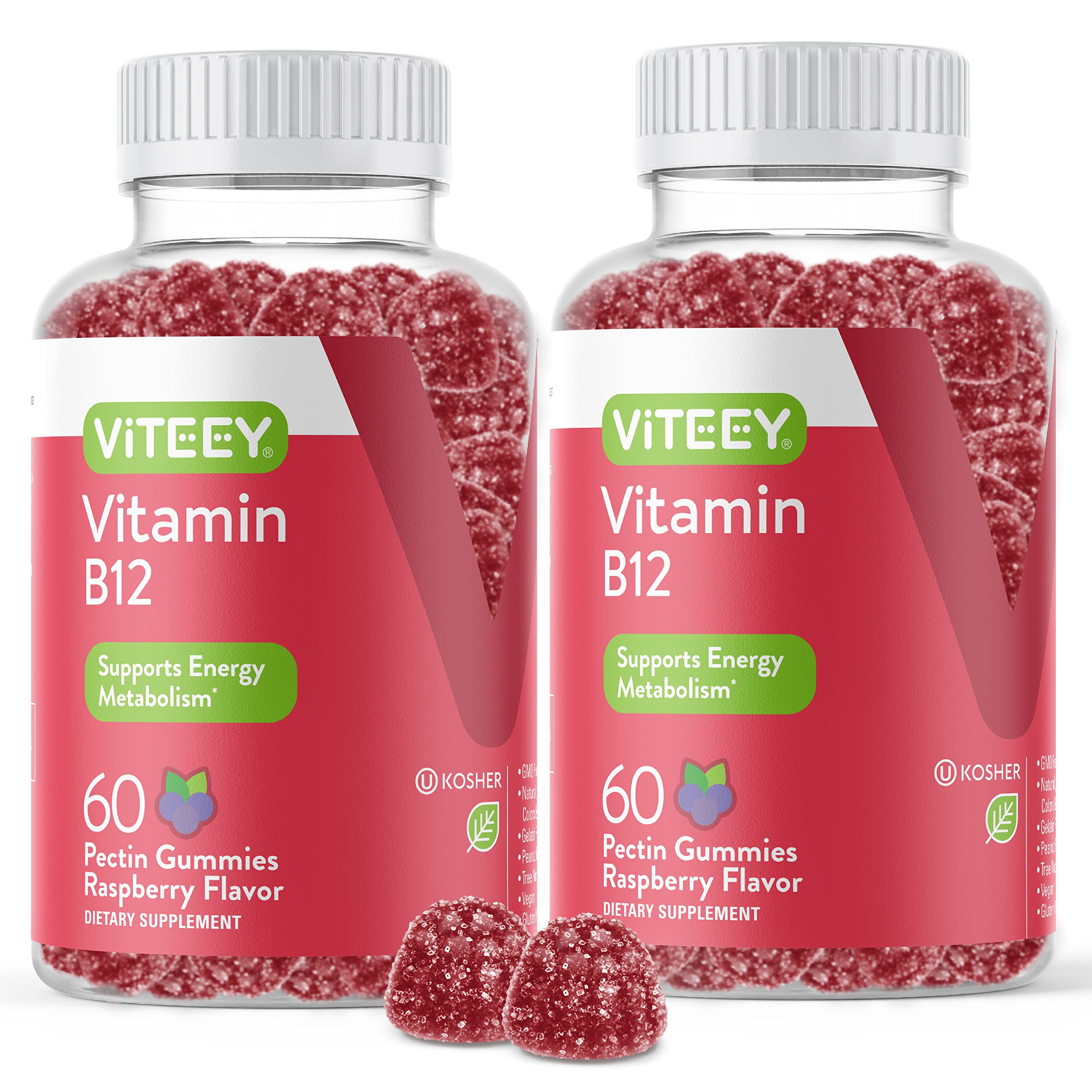 Foto 2 pulgar | Complemente Las Gomitas Viteey Con Vitamina B12 De 1000 Mcg Para Obtener Energía - Venta Internacional.