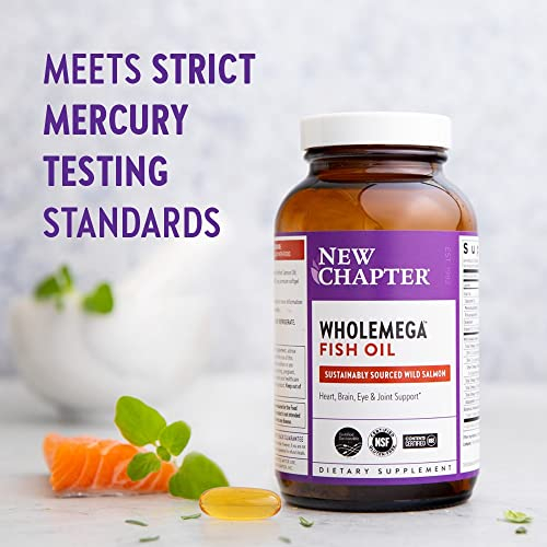 Foto 7 pulgar | Suplemento New Chapter Wholemega Fish Oil 180 Cápsulas Blandas - Venta Internacional.