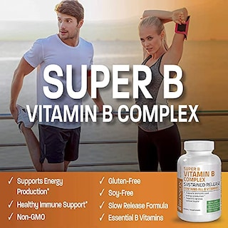 Foto 3 | Suplemento Bronson Super B Vitamina B Complex 250 Comprimidos - Venta Internacional.