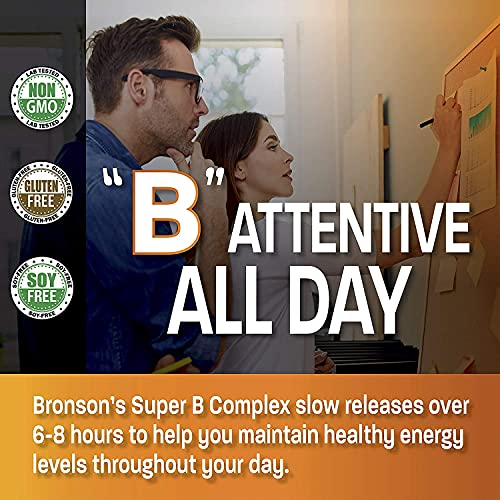 Foto 5 pulgar | Suplemento Bronson Super B Vitamina B Complex 250 Comprimidos - Venta Internacional.