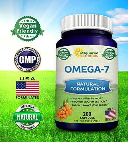 Foto 4 pulgar | Suplemento De Ácidos Grasos Omega 7 Purificados De Squared Nutrition - Venta Internacional.