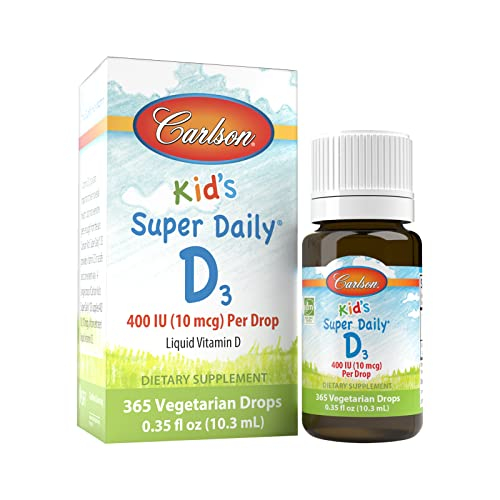 Foto 2 pulgar | Suplemento Carlson Kid's Super Daily D3 400 Ui De Vitamina D3 - Venta Internacional.