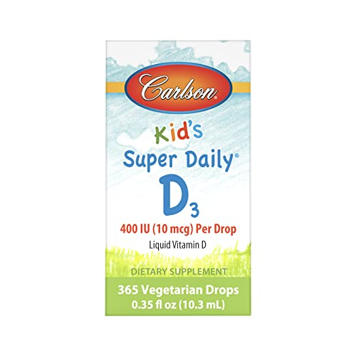 Foto 7 pulgar | Suplemento Carlson Kid's Super Daily D3 400 Ui De Vitamina D3 - Venta Internacional.