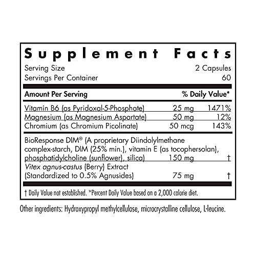 Foto 3 pulgar | Supplement Allergy Research Group Dim Vitex Pms 120 Cápsulas - Venta Internacional.
