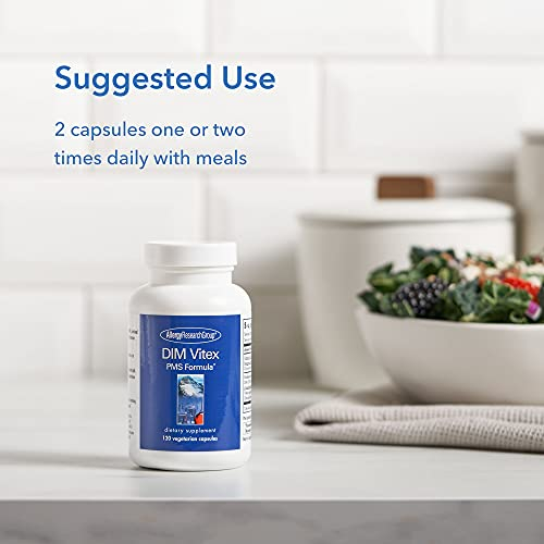 Foto 6 pulgar | Supplement Allergy Research Group Dim Vitex Pms 120 Cápsulas - Venta Internacional.