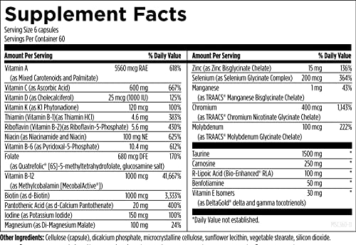 Foto 4 pulgar | Diseños De Suplementos Para La Salud Metabolic Synergy 360 Caps - Venta Internacional.