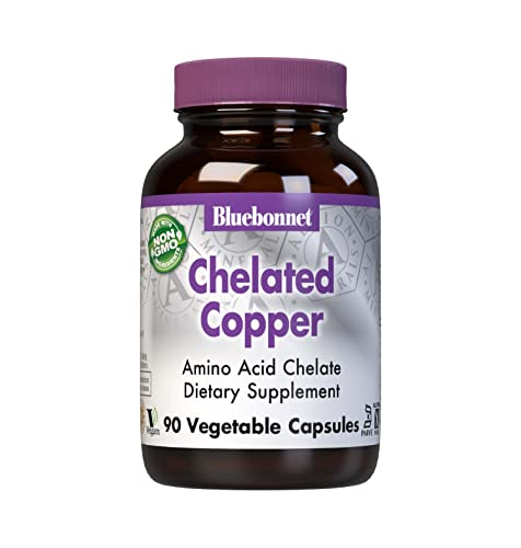 Suplemento De Cobre Quelado Albion De Bluebonnet Nutrition, 3 Mg - Venta Internacional.