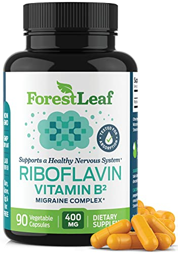 Foto 2 pulgar | Suplemento Forestleaf De Vitamina B2 Y Riboflavina, 400 Mg, 90 Cápsulas - Venta Internacional.