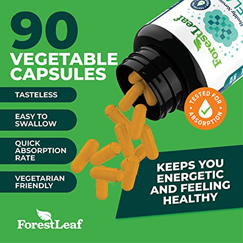 Foto 5 | Suplemento Forestleaf De Vitamina B2 Y Riboflavina, 400 Mg, 90 Cápsulas - Venta Internacional.