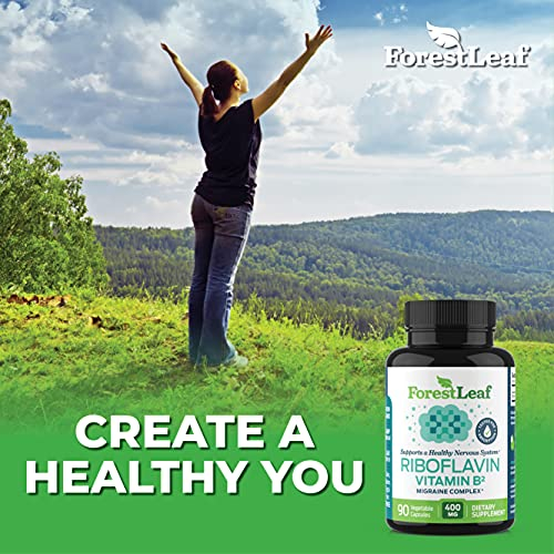 Foto 8 pulgar | Suplemento Forestleaf De Vitamina B2 Y Riboflavina, 400 Mg, 90 Cápsulas - Venta Internacional.
