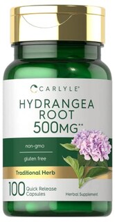 Foto 1 | Suplemento Carlyle: Cápsulas De Raíz De Hortensia, 500 Mg, 100 Unidades - Venta Internacional.