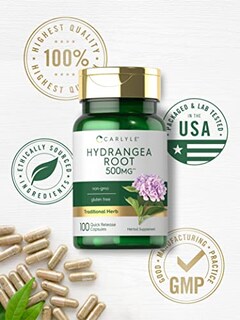 Foto 5 | Suplemento Carlyle: Cápsulas De Raíz De Hortensia, 500 Mg, 100 Unidades - Venta Internacional.