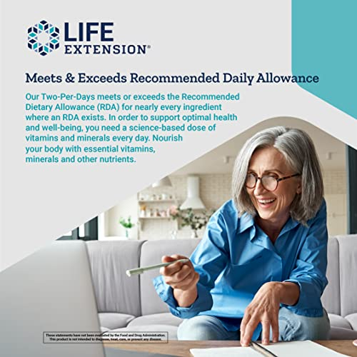 Foto 5 pulgar | Tableta Supplement Life Extension, Dos Veces Al Día, Alta Potencia, 120 - Venta Internacional.
