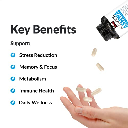 Foto 3 pulgar | Suplemento Force Factor Amazing Ashwa Con Ashwagandha Ksm-66 - Venta Internacional.