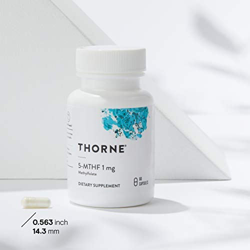Foto 3 | Suplemento Thorne Research 5-mthf, 1 Mg De Folato, 60 Cápsulas - Venta Internacional.