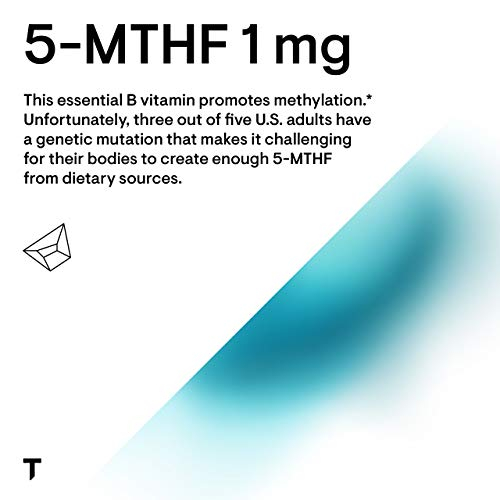 Foto 5 pulgar | Suplemento Thorne Research 5-mthf, 1 Mg De Folato, 60 Cápsulas - Venta Internacional.