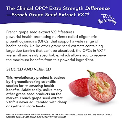 Foto 4 pulgar | Suplemento Terry Naturally Clinical Opc Extra Strength 60 So - Venta Internacional.