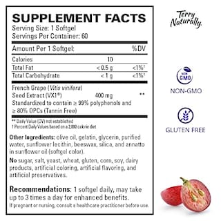 Foto 5 | Suplemento Terry Naturally Clinical Opc Extra Strength 60 So - Venta Internacional.