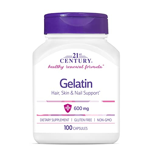 Foto 1 | Suplemento 21st Century Gelatin 600 Mg 100 Cápsulas - Venta Internacional.