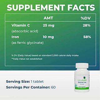 Foto 7 | Suplementos De Hierro Que Buscan Una Salud Óptima, Hierro Masticable, 60 Tabletas - Venta Internacional.