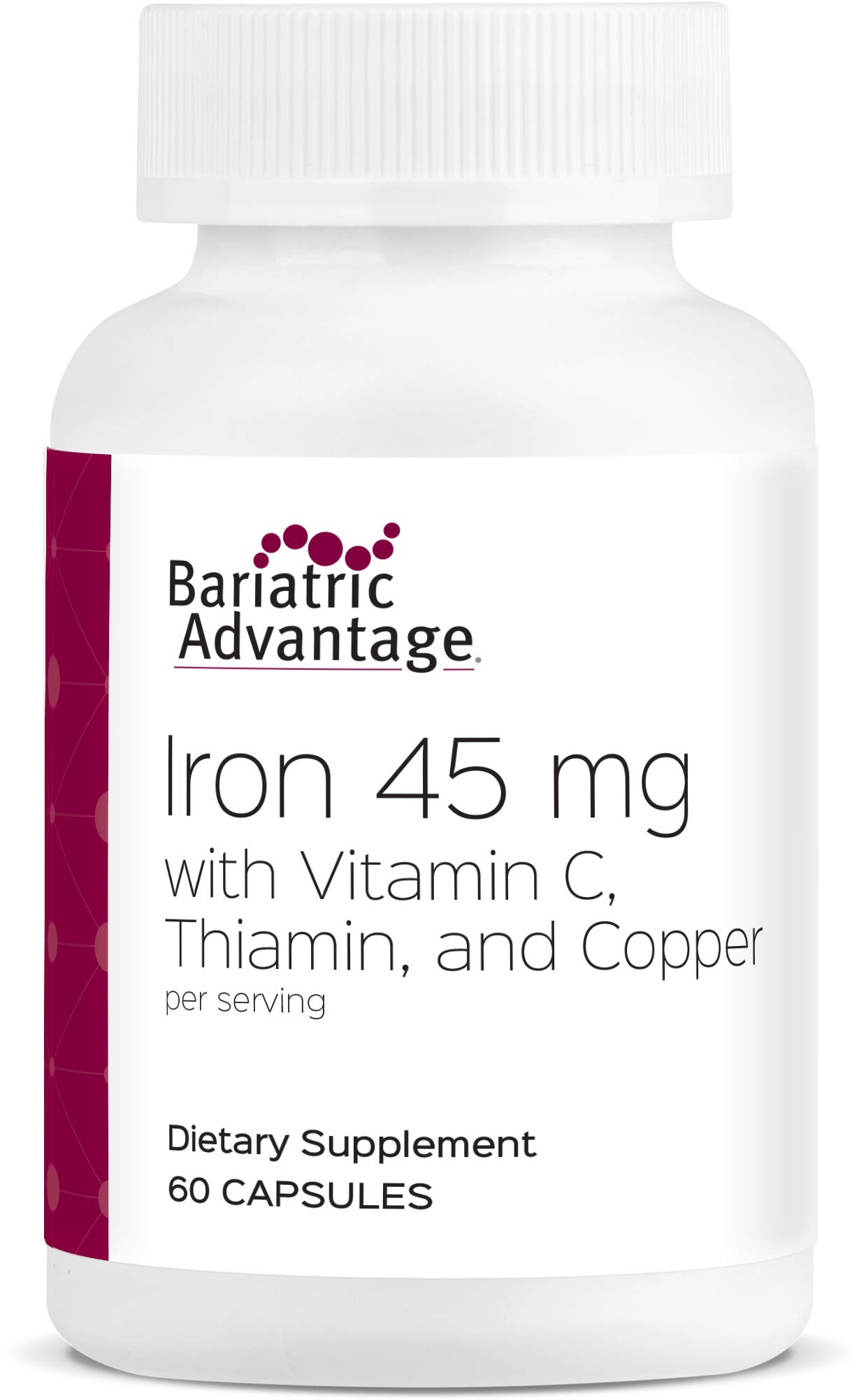 Foto 2 pulgar | Suplemento Bariatric Advantage Iron 45 Mg Con Vitamina C - Venta Internacional.